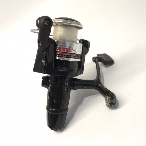 South Bend XTC 30 Vintage Spinning Reel Rear Drag - Picture 2 of 6